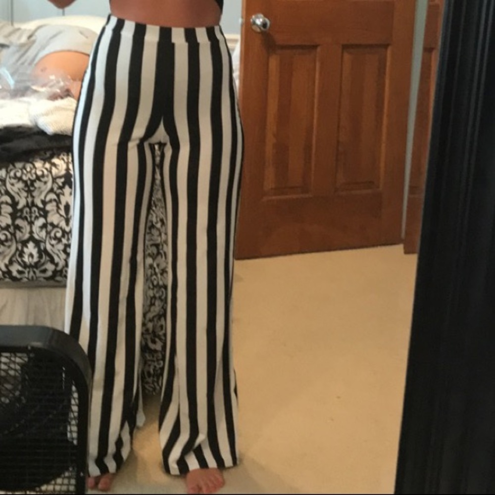 stripped pants